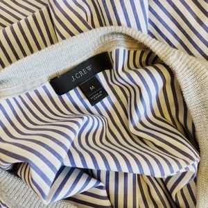 J Crew Striped Dress Sweater
